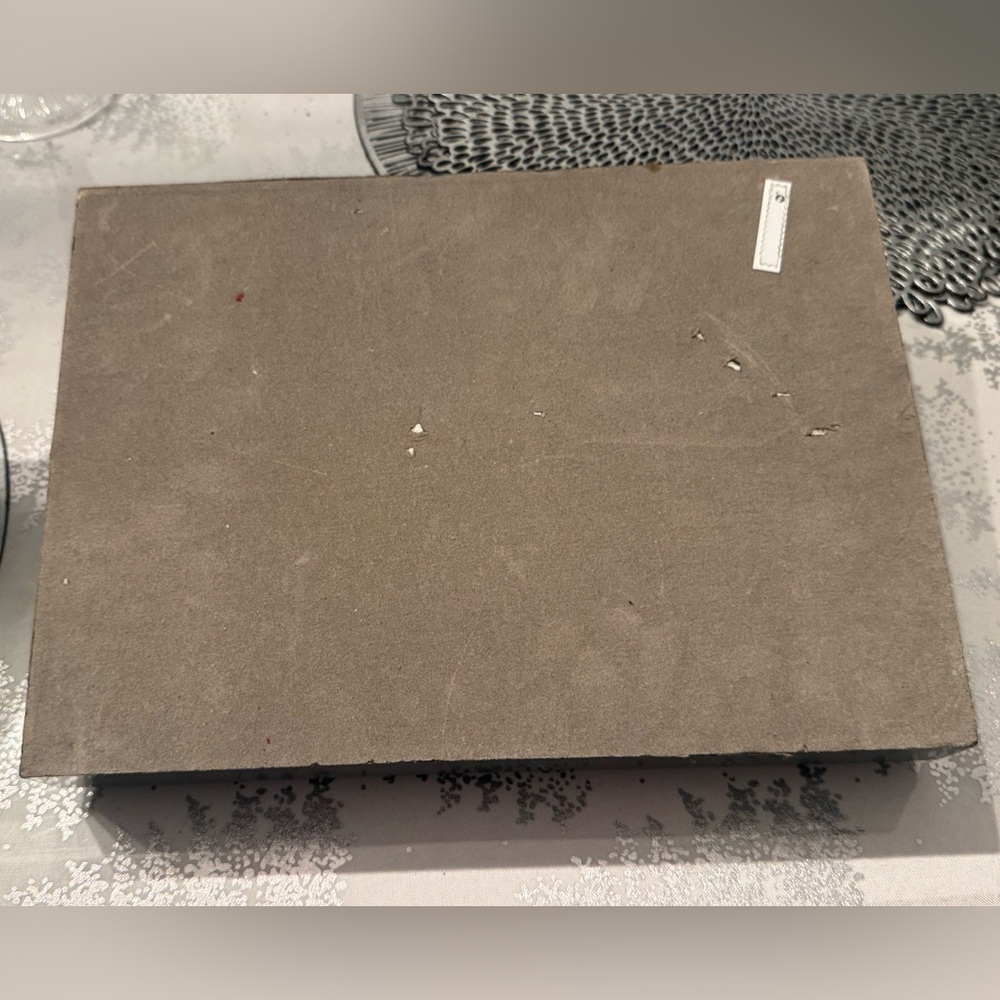 Gorgeous Art Deco Box and Tray with Crystal accents - Picture 7 of 7